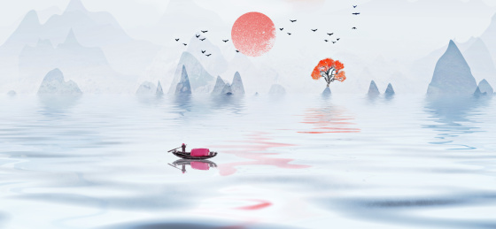 中国风意境山水