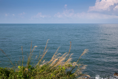 东南亚海岛风光海岸线海滩