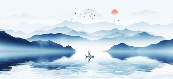 意境山水装饰画 中国风