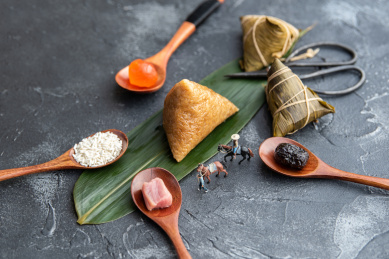 中国传统节日端午节美食粽子