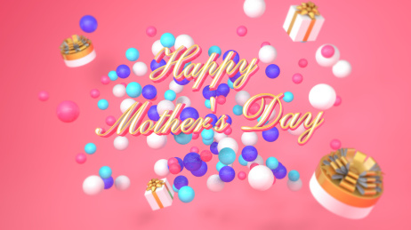 母亲节Happy Mother's Day海报