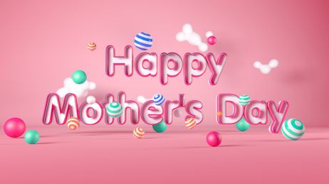 母亲节Happy Mother's Day海报