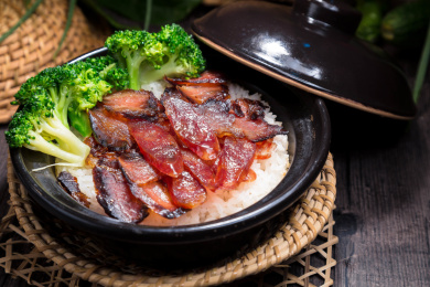 港式腊肠腊肉煲仔饭