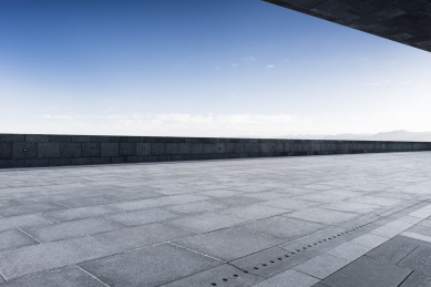 楼顶室外停车场和道路地面