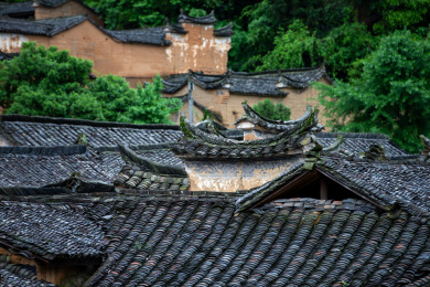 丽水市松阳县古村落杨家堂村