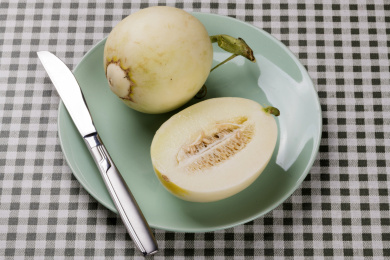 甘甜可口,富含维生素的夏季水果景甜甜瓜