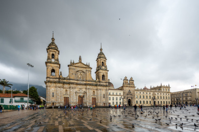 哥伦比亚波哥大教堂外观