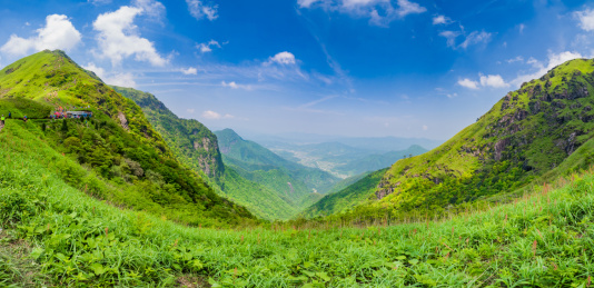 江西省萍乡市武功山全景风光