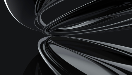 黑色炫酷场景时尚科技背景.3D rendering