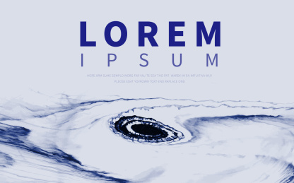 科技感水墨风格之宇宙空间