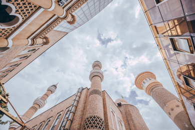 新疆乌鲁木齐国际大巴扎建筑