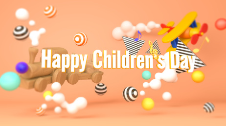 六一儿童节快乐节日活动海报背景