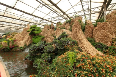 山东潍坊寿光菜博会景观之姜山造型