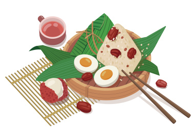 端午节吃粽子