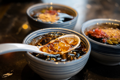 西南地区特色小吃红糖冰粉