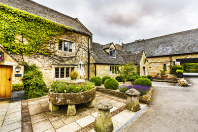 英国约克郡乡村农家别墅小院