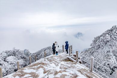 中国安徽黄山市黄山自然风景区