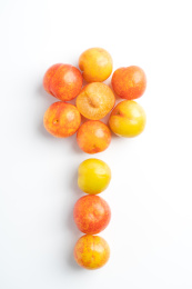 新鲜的水果 酸甜可口美味的李子