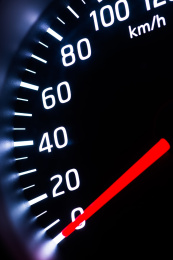 汽车仪表板，速度