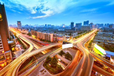 中国城市景观立交桥