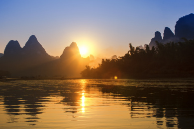 中国桂林山水阳朔