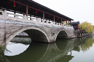 中国四川历史文化名城阆中古城南津关连峰楼_站酷海洛_正版图片_视频