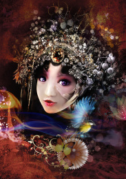 AI人工智能 戏曲京剧花旦表情