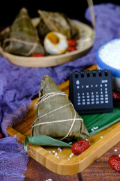 端午节粽子可口美味美食节日食物