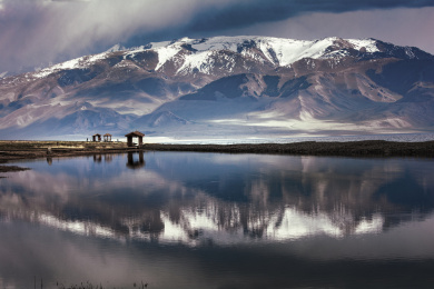 中国新疆博尔塔拉州博乐市赛里木湖