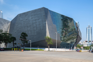中国广东省深圳市当代艺术馆建筑摄影