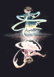 夜里梦幻河畔伎乐熊的翩翩起舞