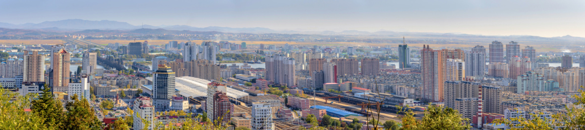 黑龙江省牡丹江市都市建筑景观