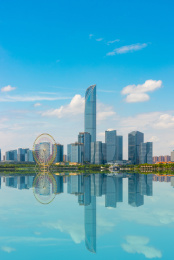 苏州市环金鸡湖路，湖东国际金融中心