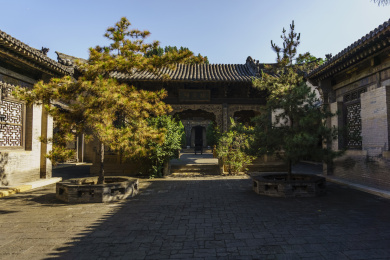 中国山西榆次常家庄园建筑