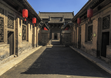 中国山西榆次常家庄园大院