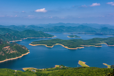 中国辽宁本溪桓仁县桓龙湖水库