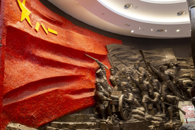 江西省南昌市八一起义纪念馆革命起义雕塑