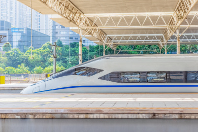 现代交通工具高速铁路动车