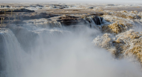 中国陕西省延安市壶口瀑布