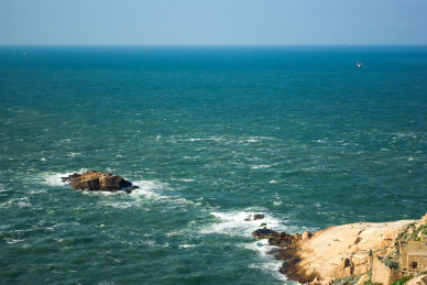 浙江舟山东极岛海岛自然风光