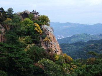 中国辽宁省鞍山市千山风景区天上天玉皇阁