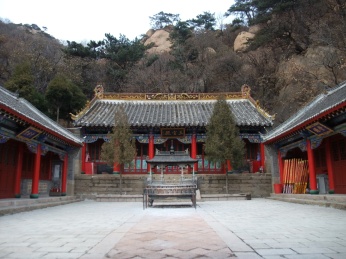 中国辽宁省鞍山市千山风景区无量观三官殿
