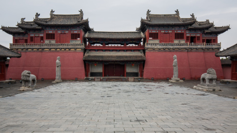 河南巩义历史古迹宋陵公园