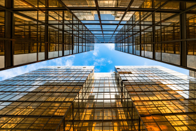 中国香港城市建筑外观