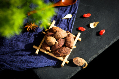 中国菜传统调味香料草果大料