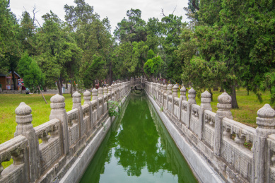 中国山东省曲阜市孔庙璧水桥