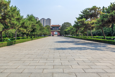 中国山东省临沂市华东革命烈士陵园