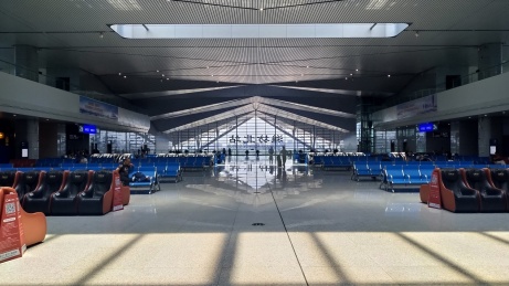 山东省潍坊市潍坊北站候车室