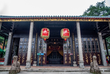 中国广东省佛山祖庙博物馆孔庙古建筑