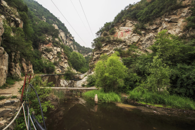 中国山西霍州陶唐峪自然风光